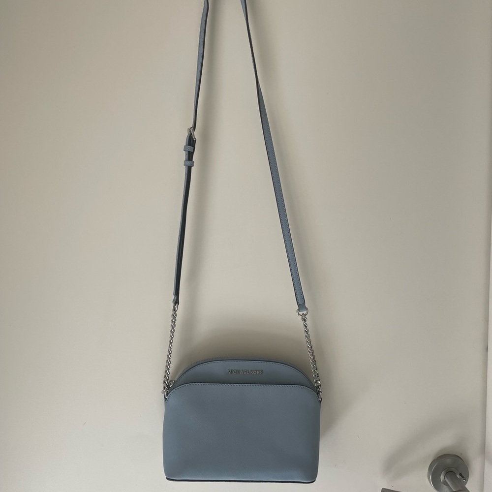 Light Blue Michael Kors Crossbody Bag